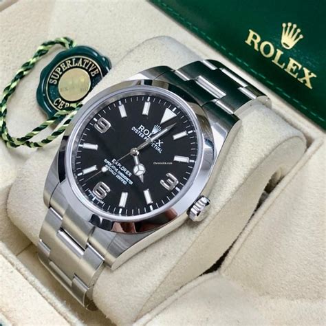 plus watch chrono24 vendita rolex 39mm usato|Rolex Explorer Stainless Steel Black Dial 39mm .